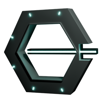Thesmos mark: an open hexagon ring with a bar passing through the gap on the right.